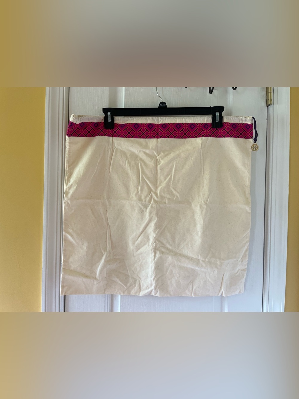 Tory Burch Cream Dust Bag
